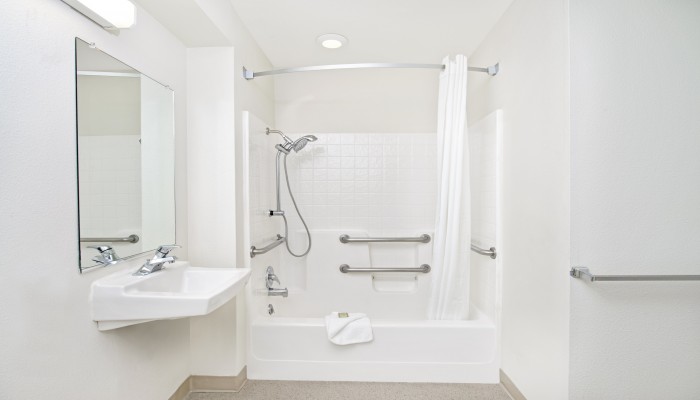 Welcome To SureStay by Best Western Sacramento South Natomas - Accessible Private Bathroom